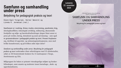 Boklansering og seminar: Et samfunn under press